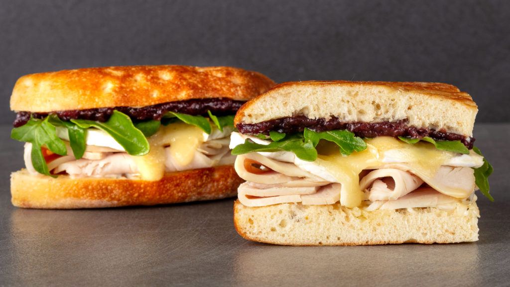 Cranberry Brie Sandwich